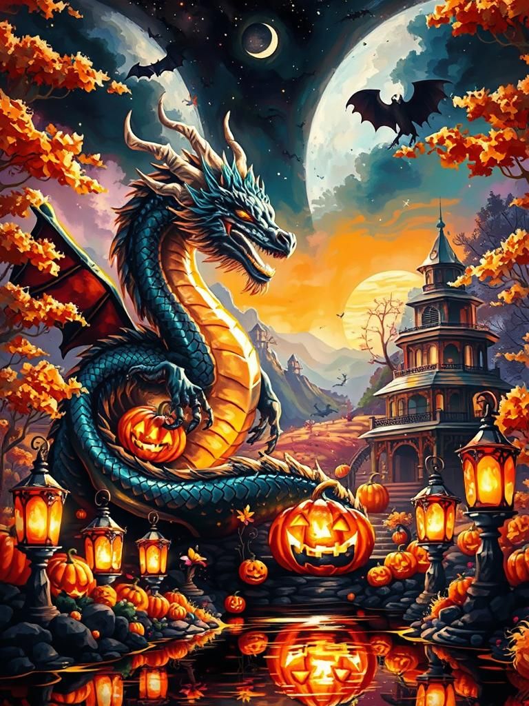 Halloween 🎃 Dragon