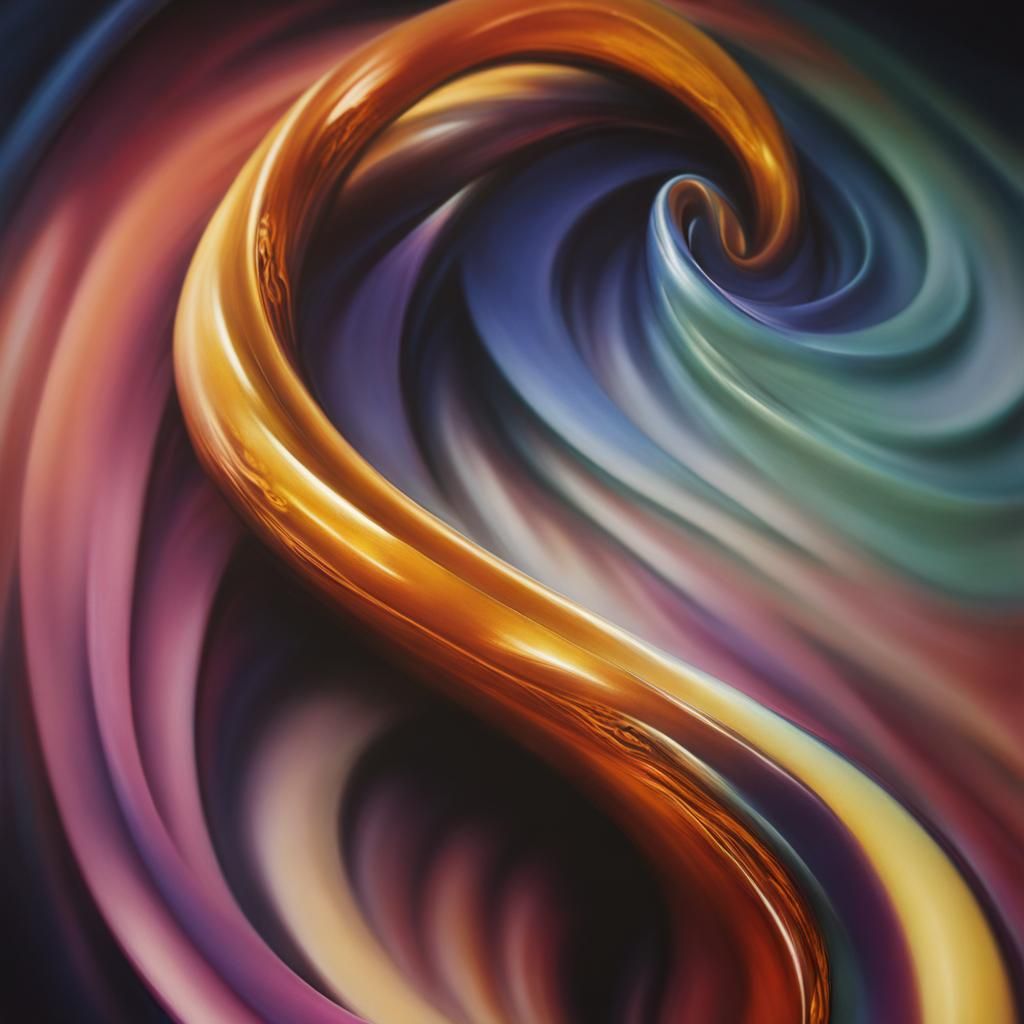 Möbius Ouroboros Jörmungandr Airbrush Art