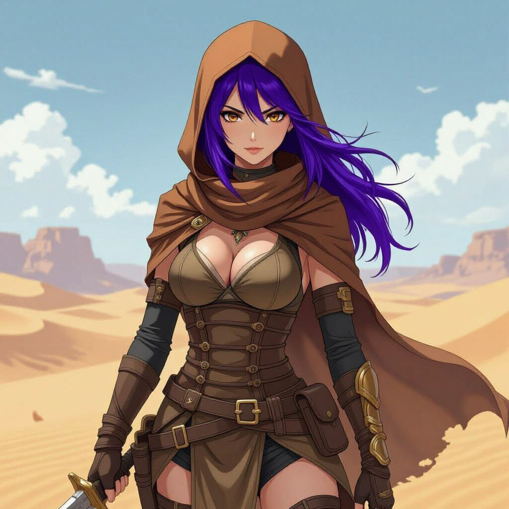 Anime Desert Assassin
