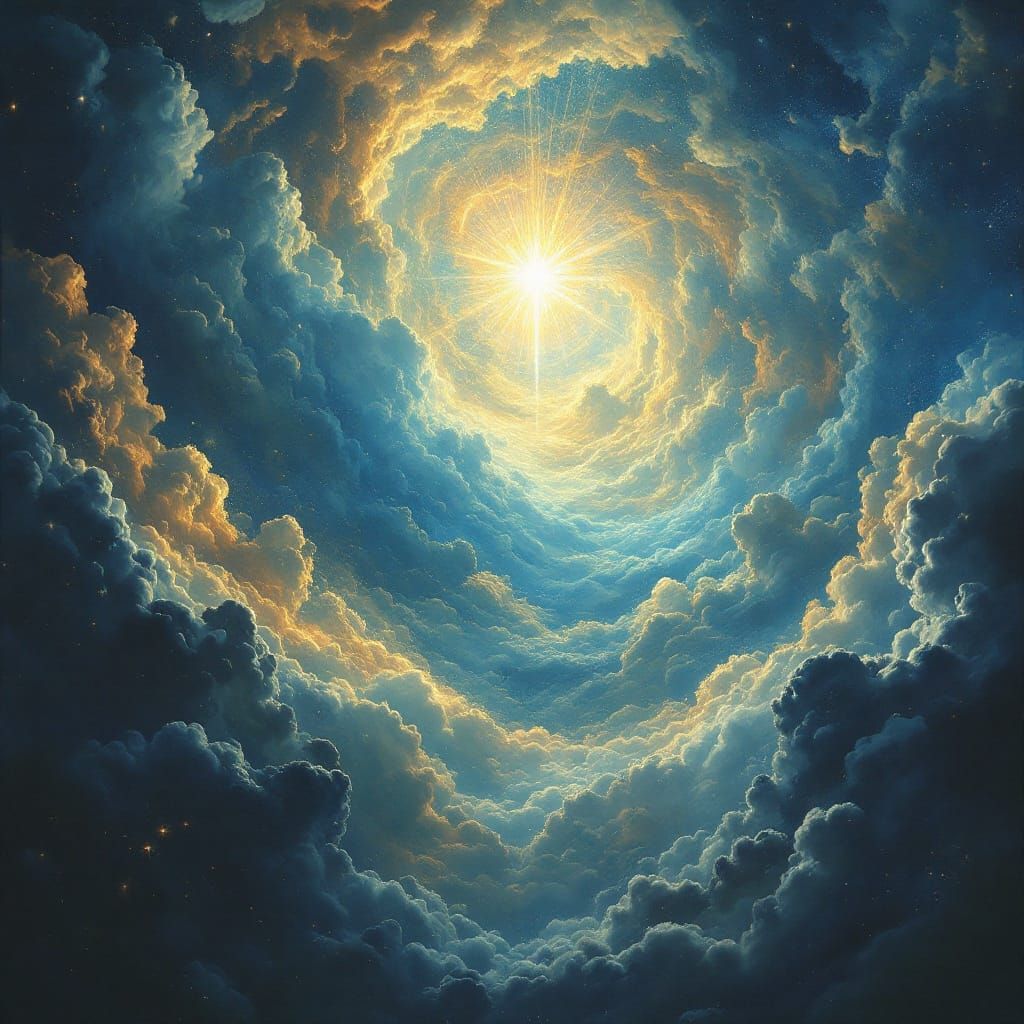 Ethereal Kingdom of Heaven in Divine Light