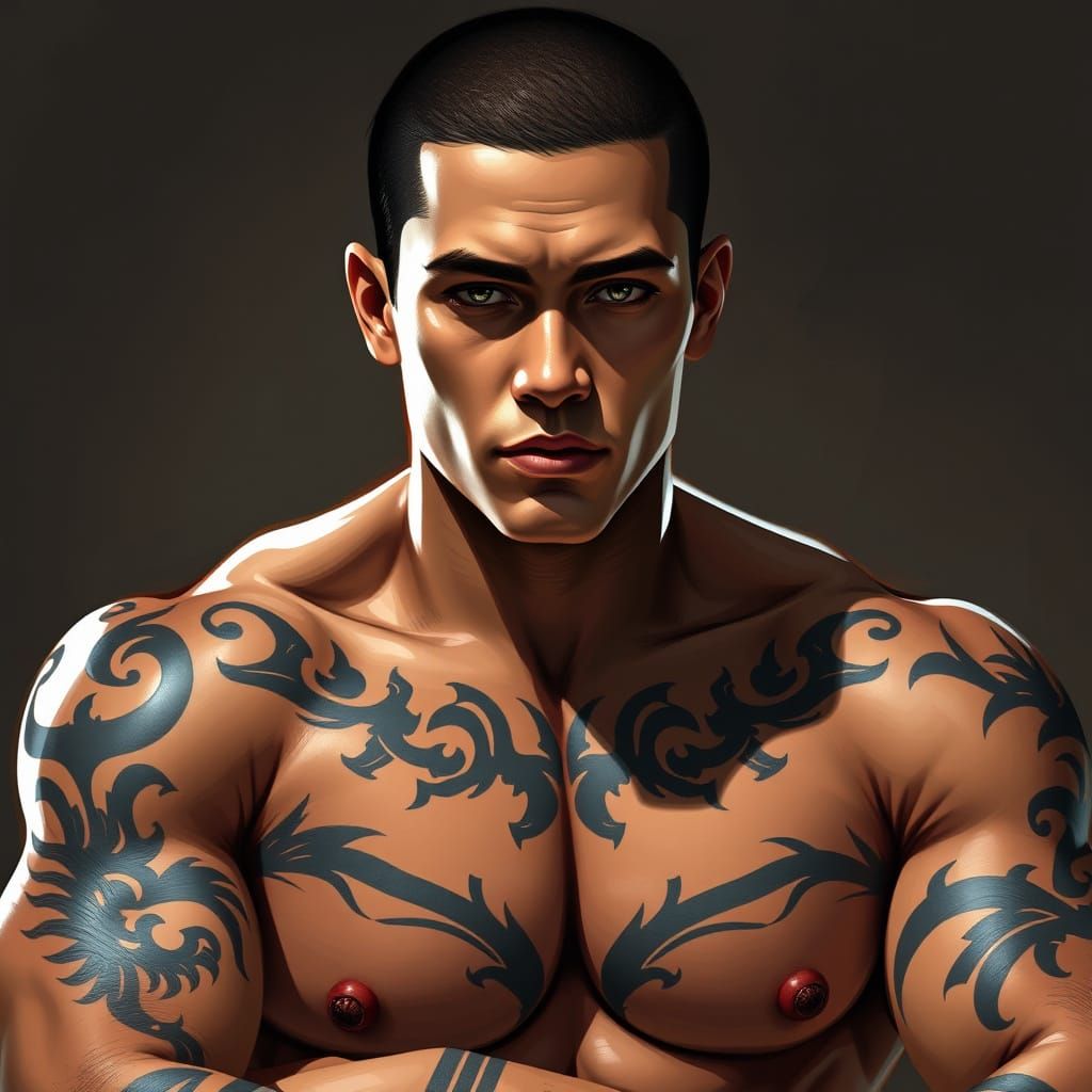 Tribal Warrior of the Philippines