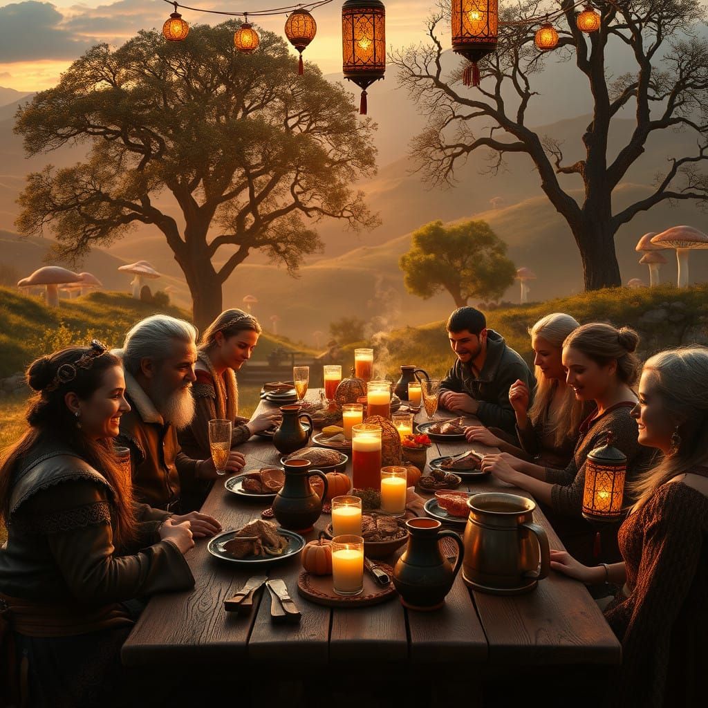 Warm Yorkshire Family Gathering in Idyllic Countryside Setti...