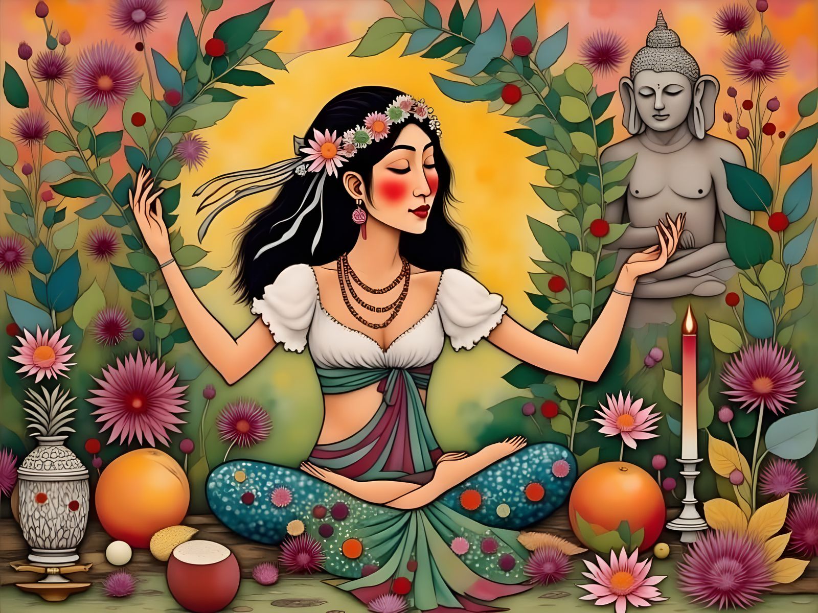 Spiritually blissed & blessed