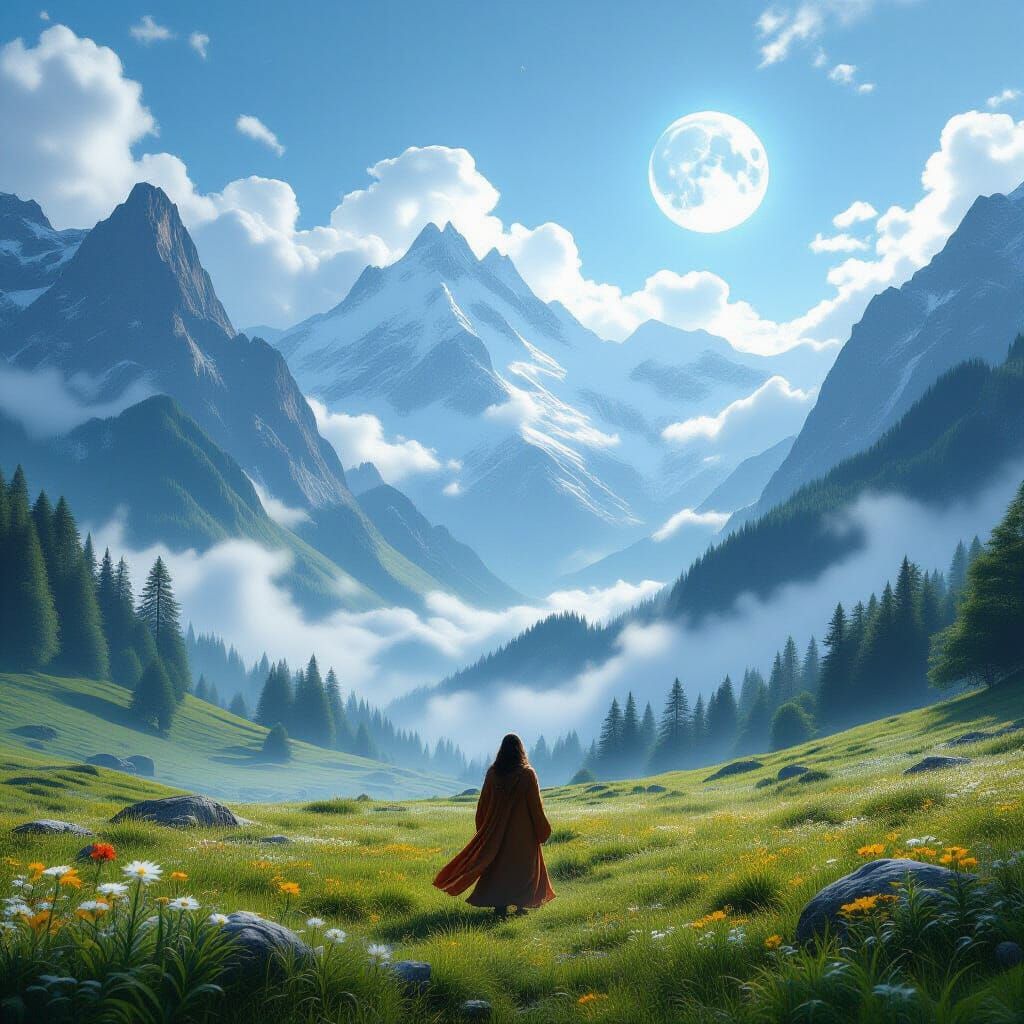 Magicians Manifest Moons Over Misty Meadows