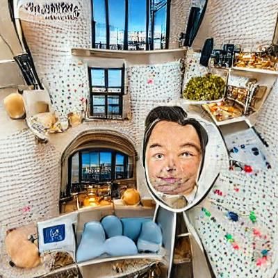 Whimsical New York City Penthouse Interior