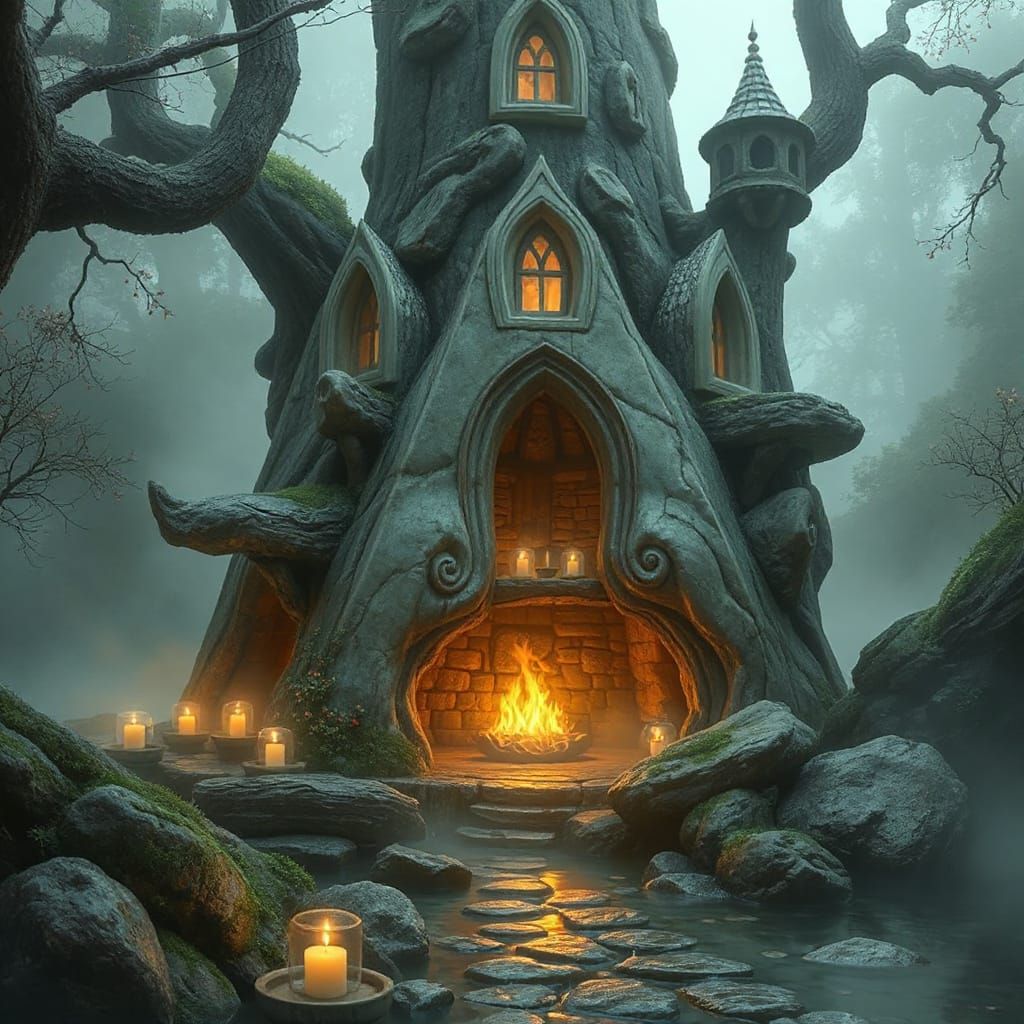 Ethereal Fantasy Mist at Rebecca's Stomach Inn