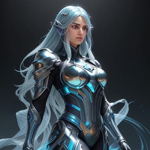 Starcraft Ghost Agent Nova in Silver Style