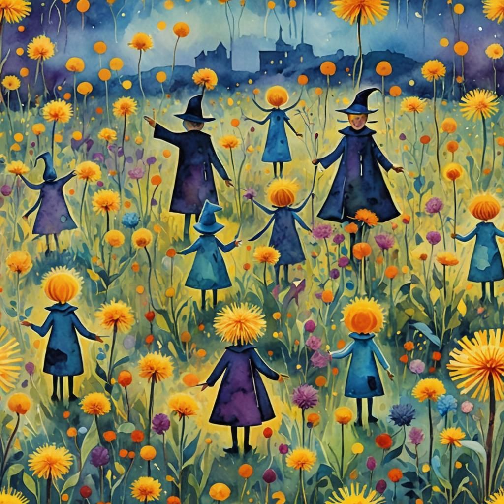 Halloween Dreamscape: Surrealist Art Inspired by Klee, Dali,...