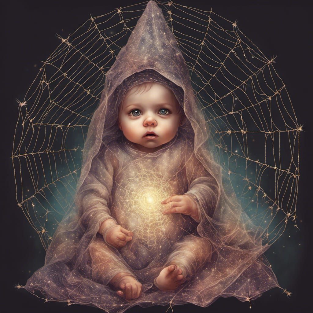 Psychedelic Baby Witch in Cosmic Wonderland