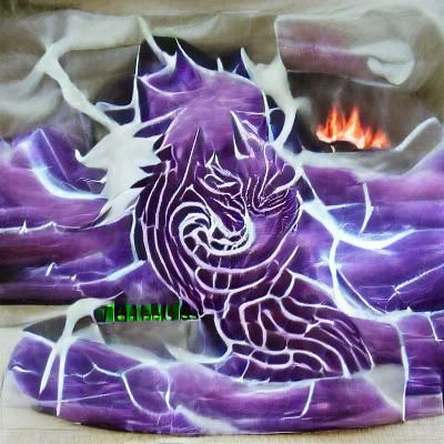 Naruto Susanoo Nine-Tailed Fox Destruction