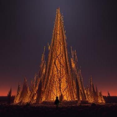 Tormented Prince in Decaying Renaissance Garden