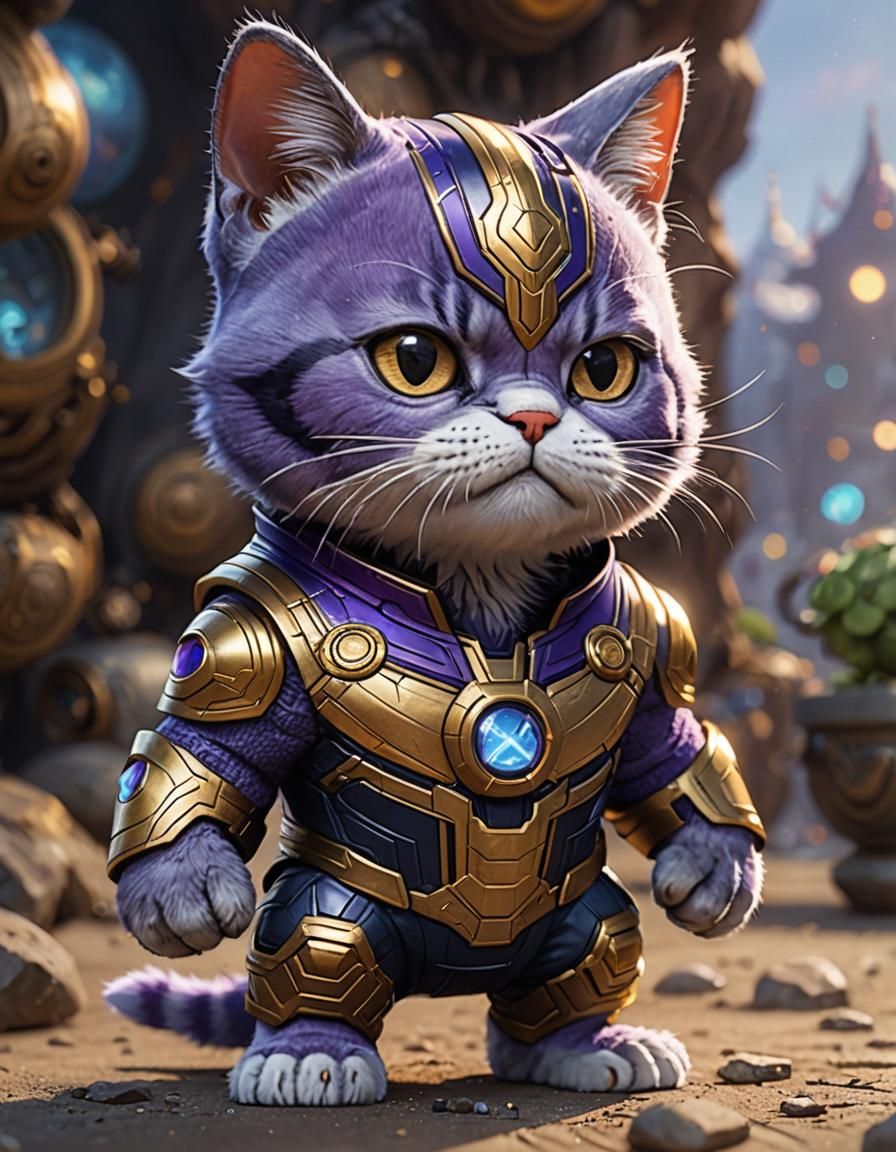 Thanos Cat !!