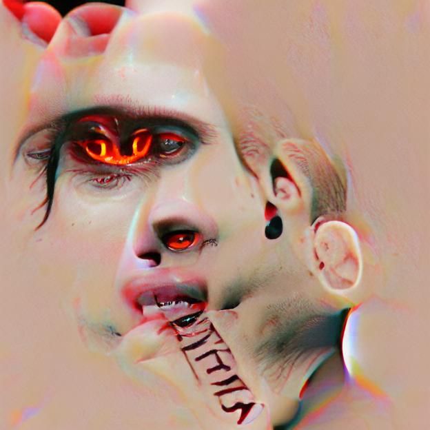 Ominous Depiction of the Antichrist Figure