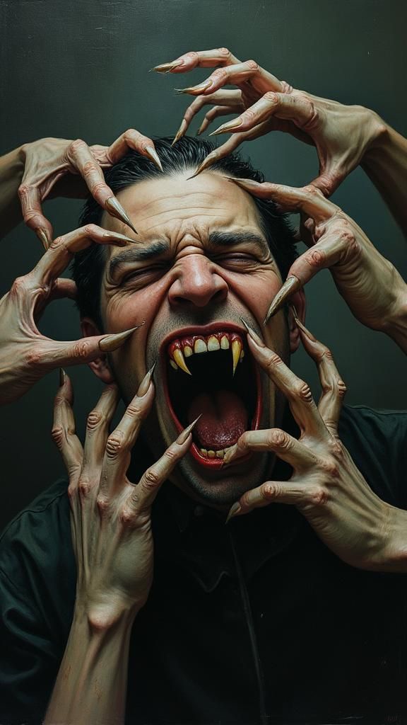 Macabre Hands Inflicting Pain: Expressionist Horror