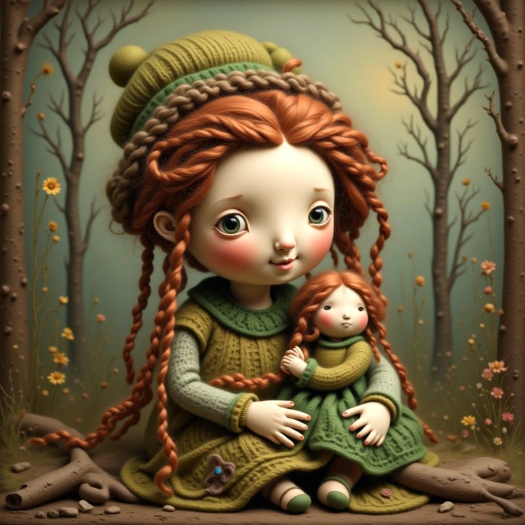 Big doll little doll