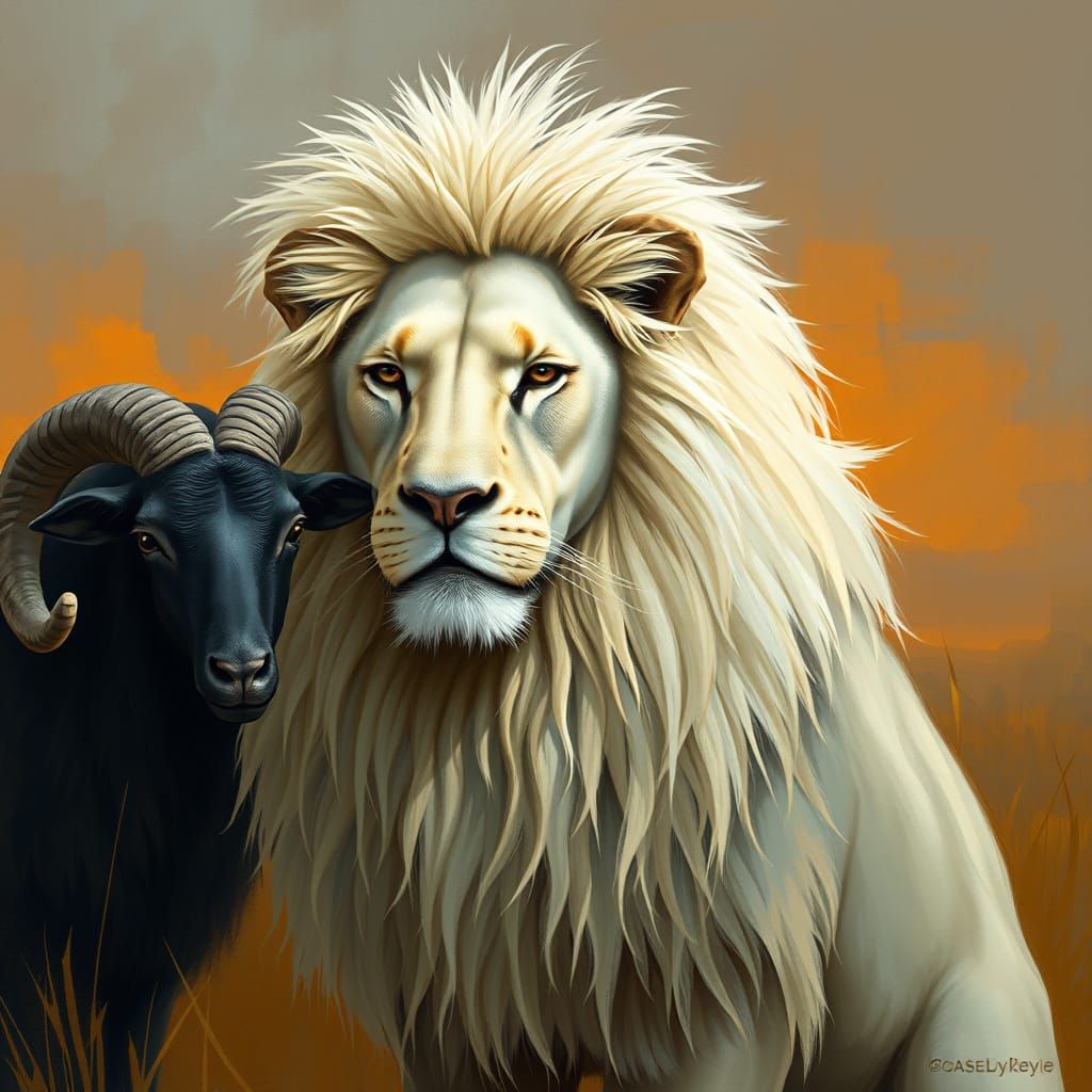 Lamb and Lion