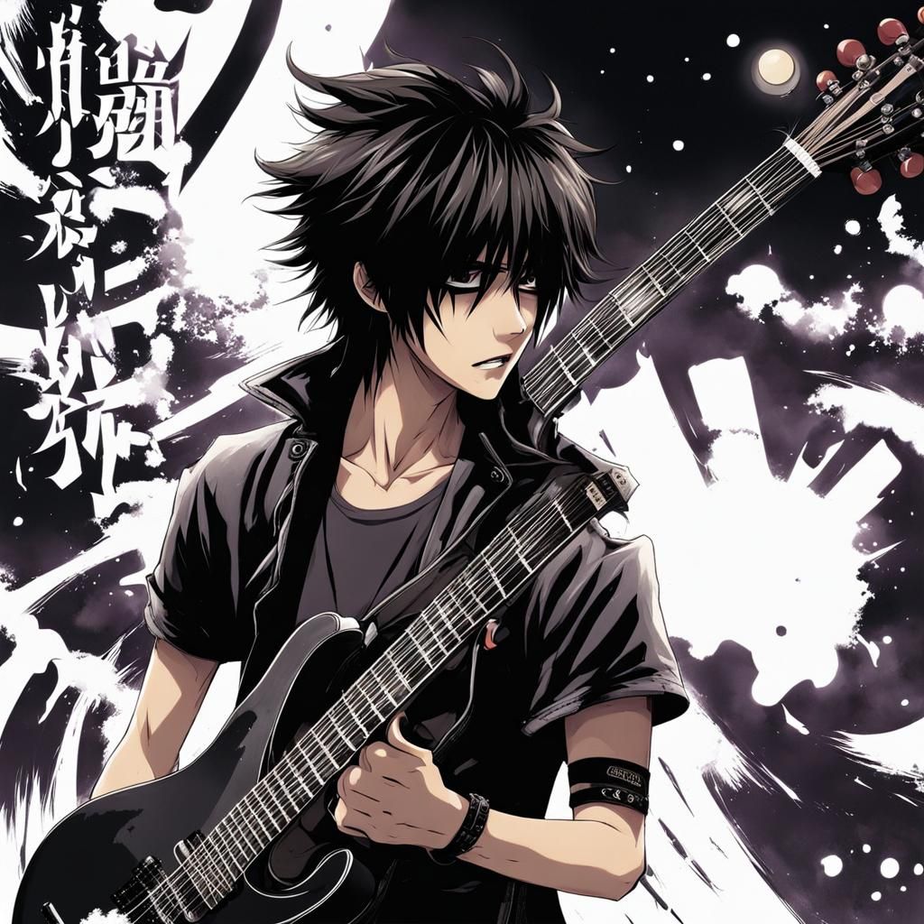 Emo Teen's Rock Star Nightmare, Anime Style