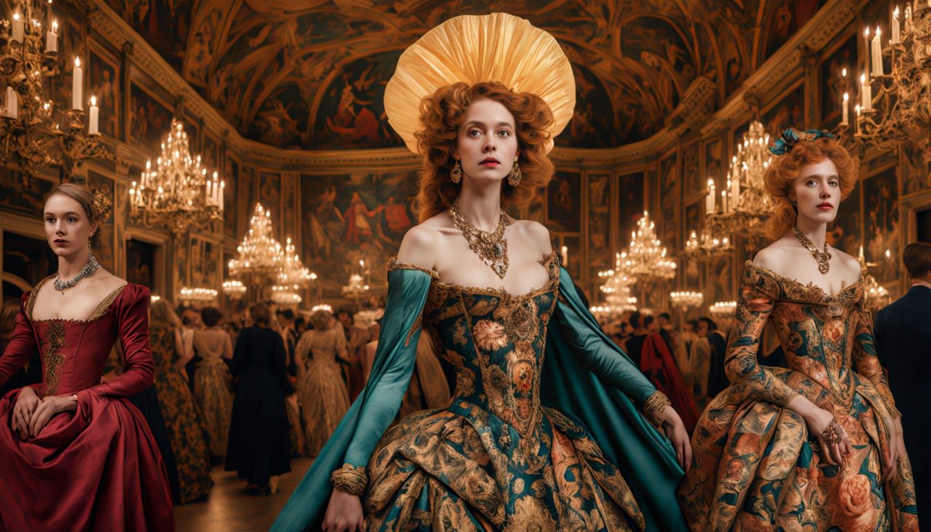 Hyper Realistic Renaissance Joker in Royal Splendor