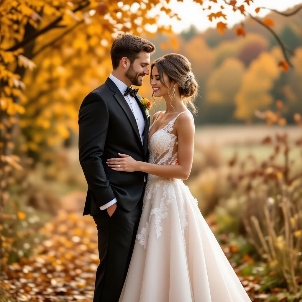 Elegant Fall Wedding with Rustic Charm