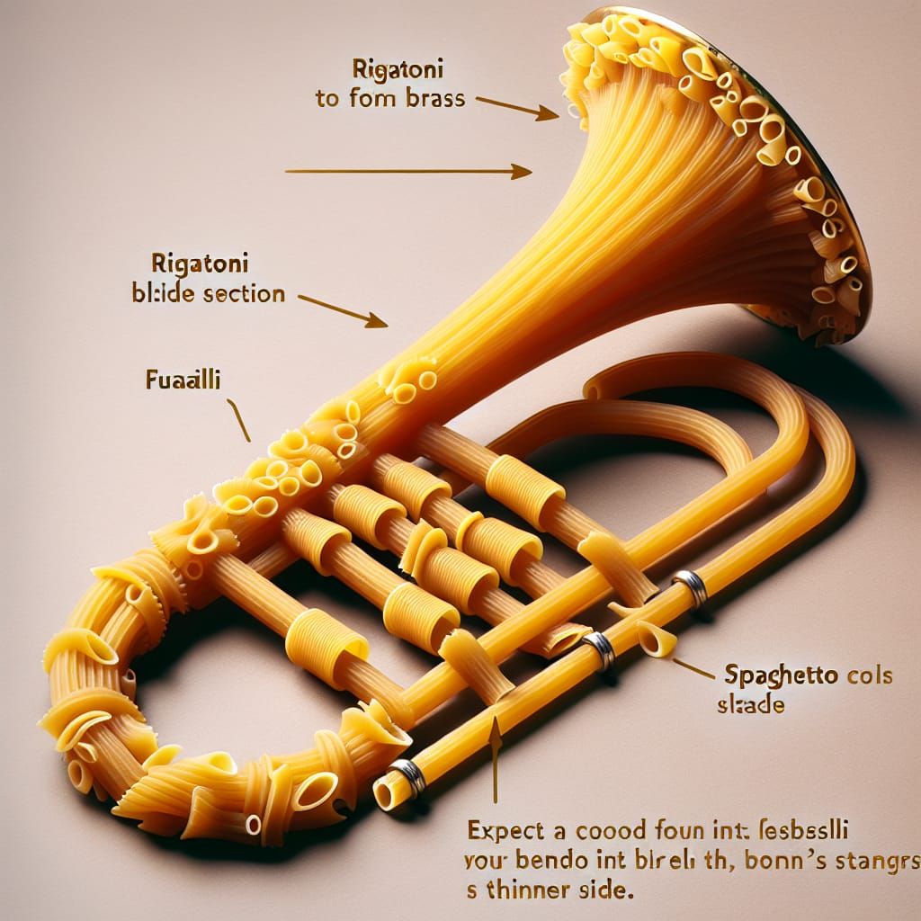 Pasta Trombone: A Gastronomic Musical Instrument