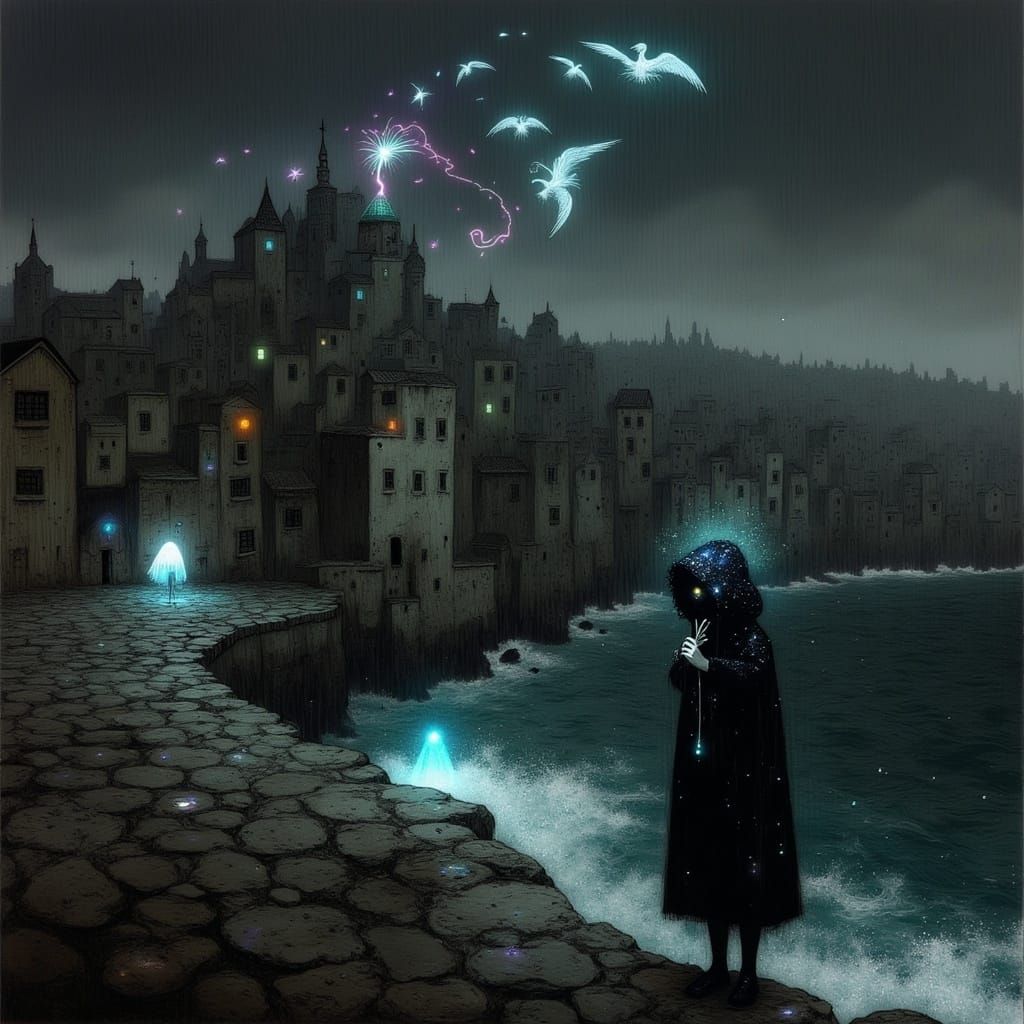 Mystical Maiden at Gothic Harbor