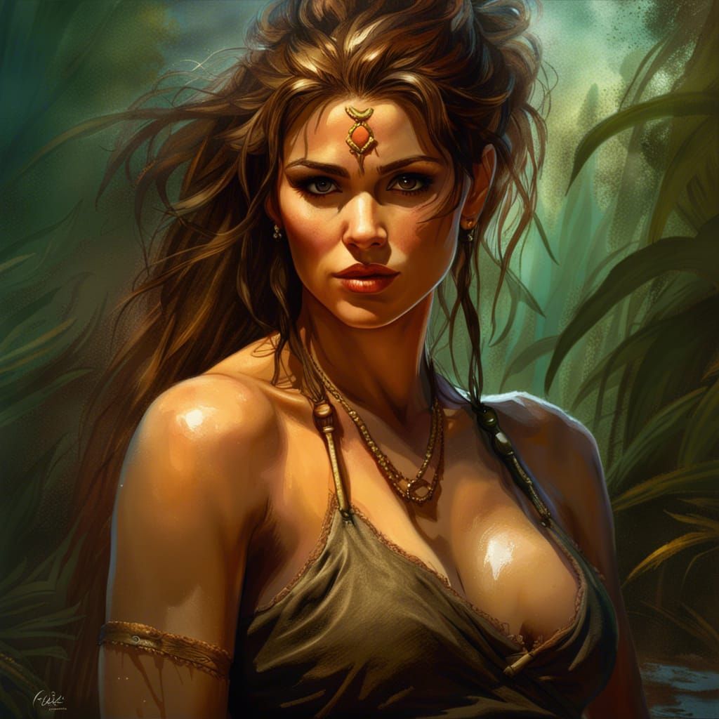 Swamp Huntress