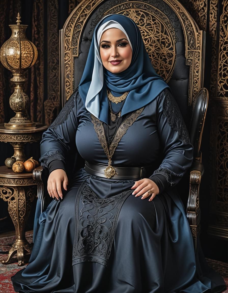 Beautiful Gothic Woman in Fantasy Portrait