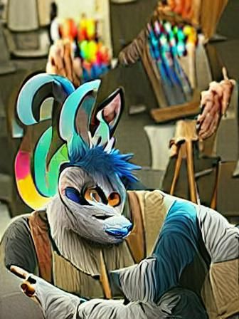 Imaginative Furry Character Design