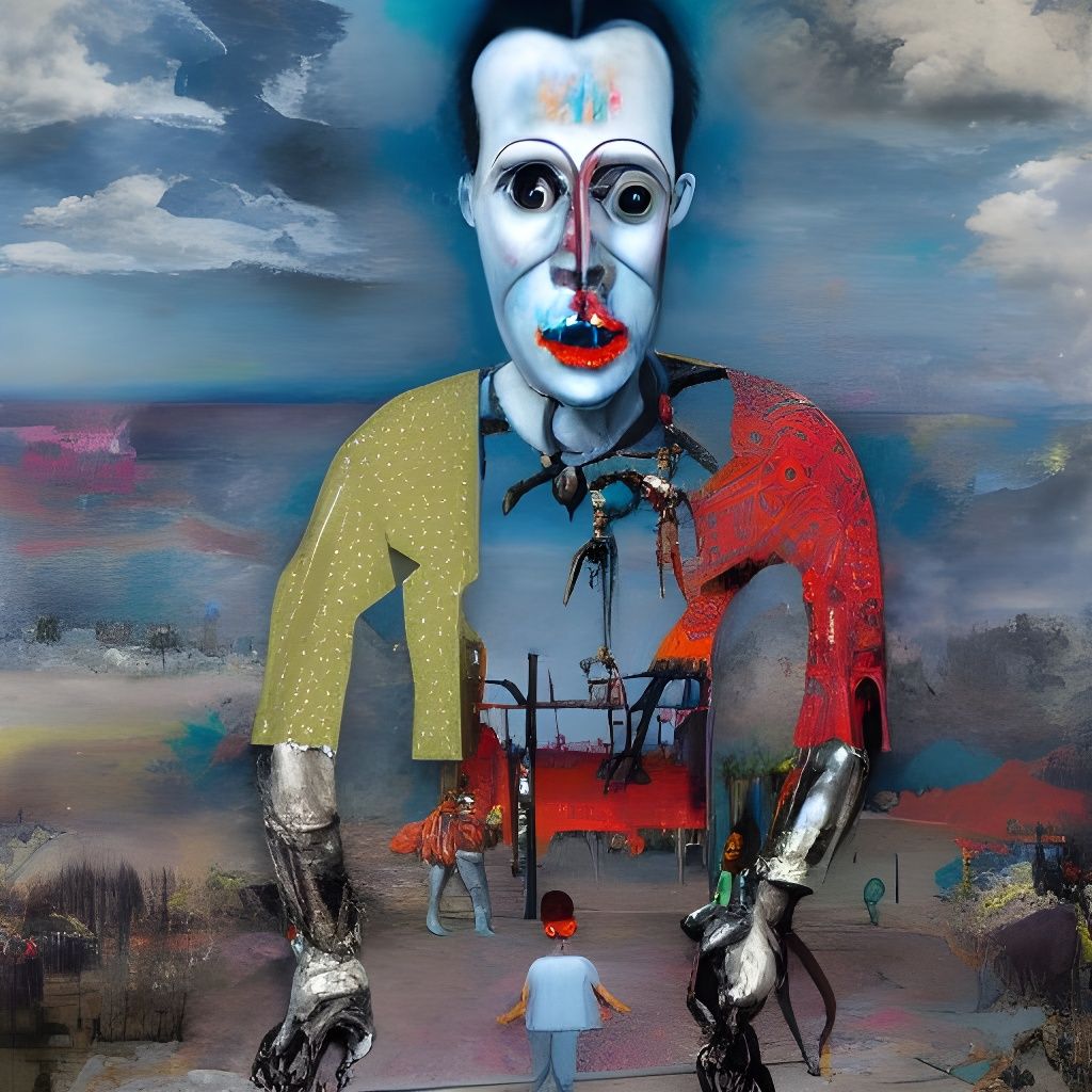 Eerie Sci-Fi Landscape on the North West Frontier