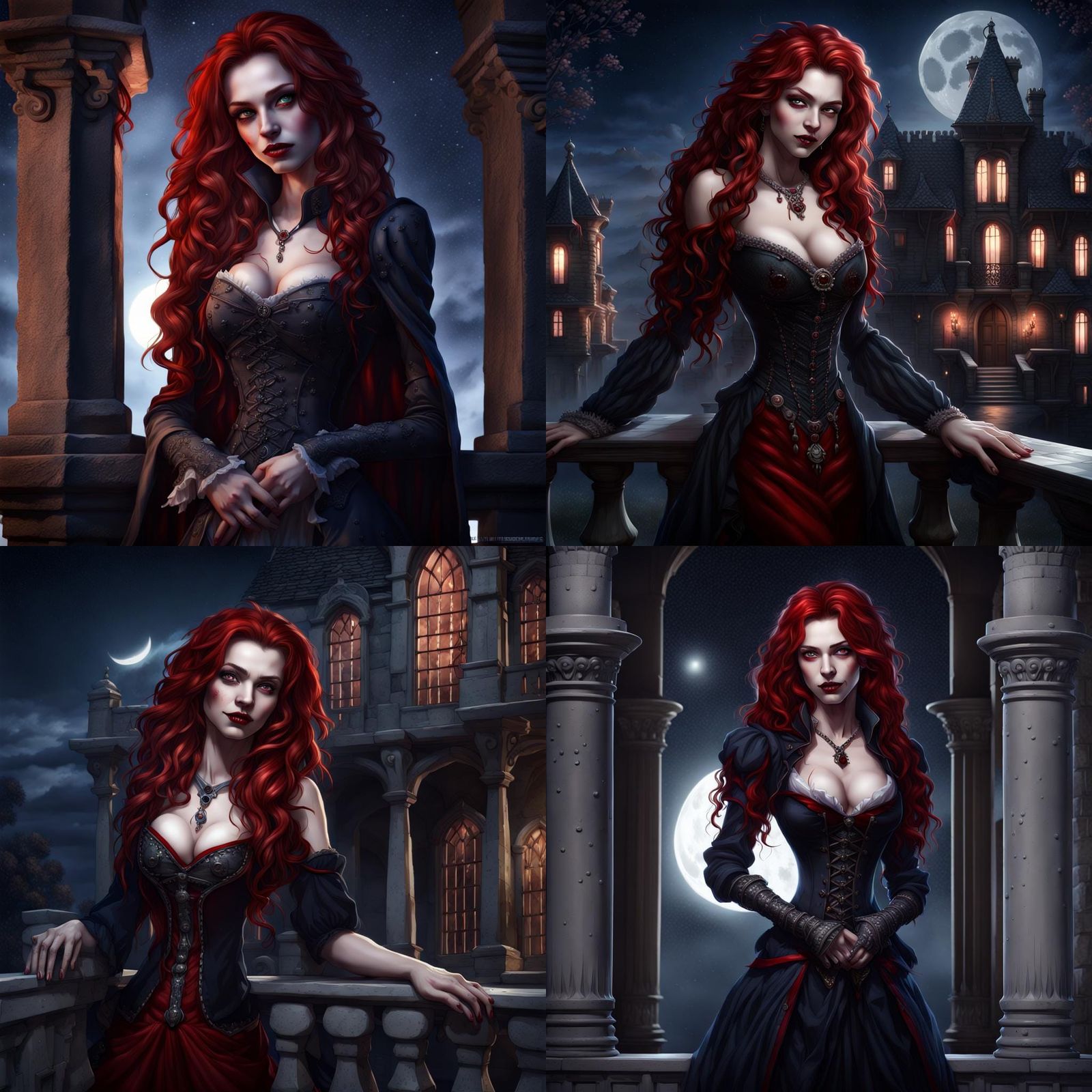 Beautiful Vampire Brides