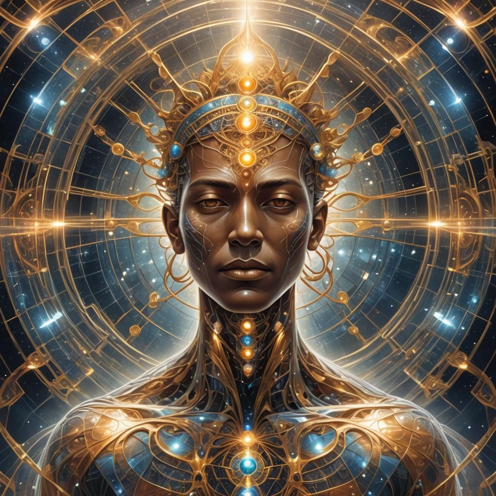 4D Metallic Being: Self-Awareness on Earth