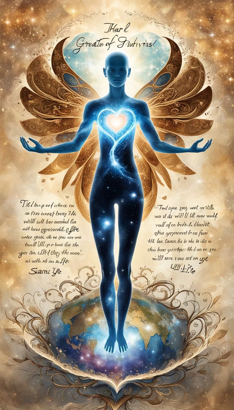 The Universe Creator: A Digital Rendering of Gratitude