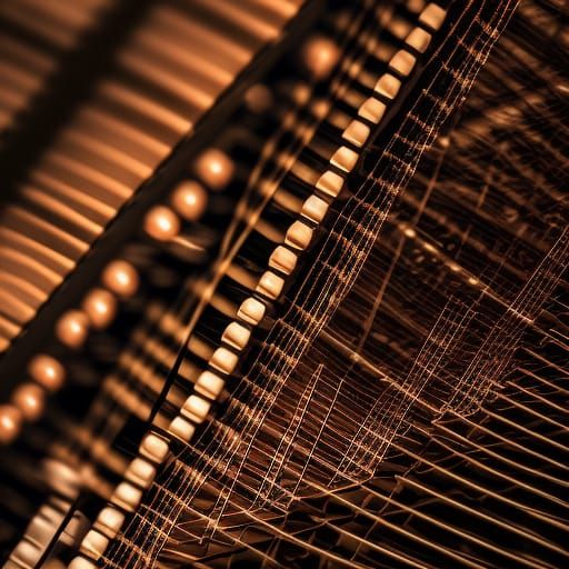 Inside a Piano: Hyperdetailed Professional Photography