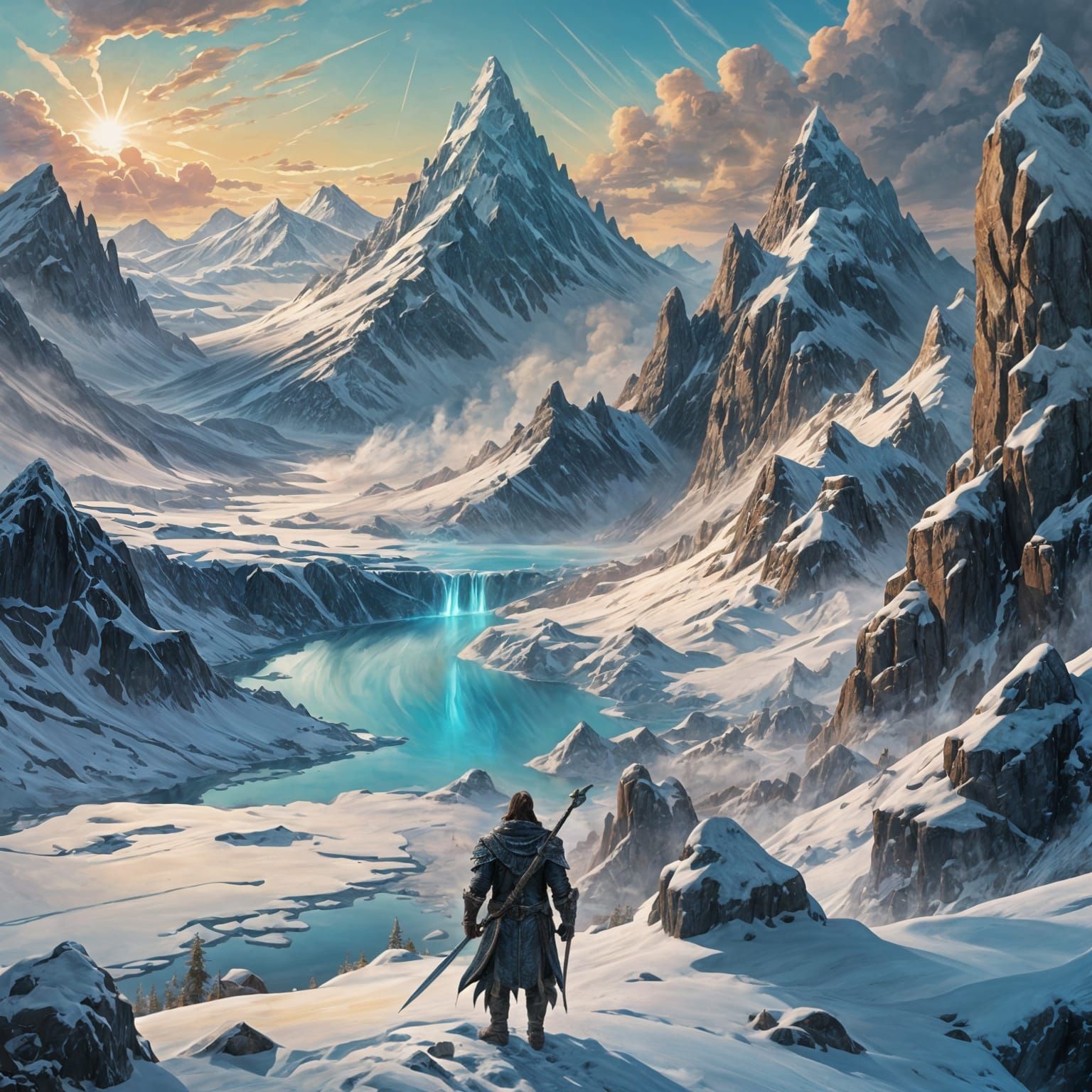 The Icy Tundra of Mount Kiljaro