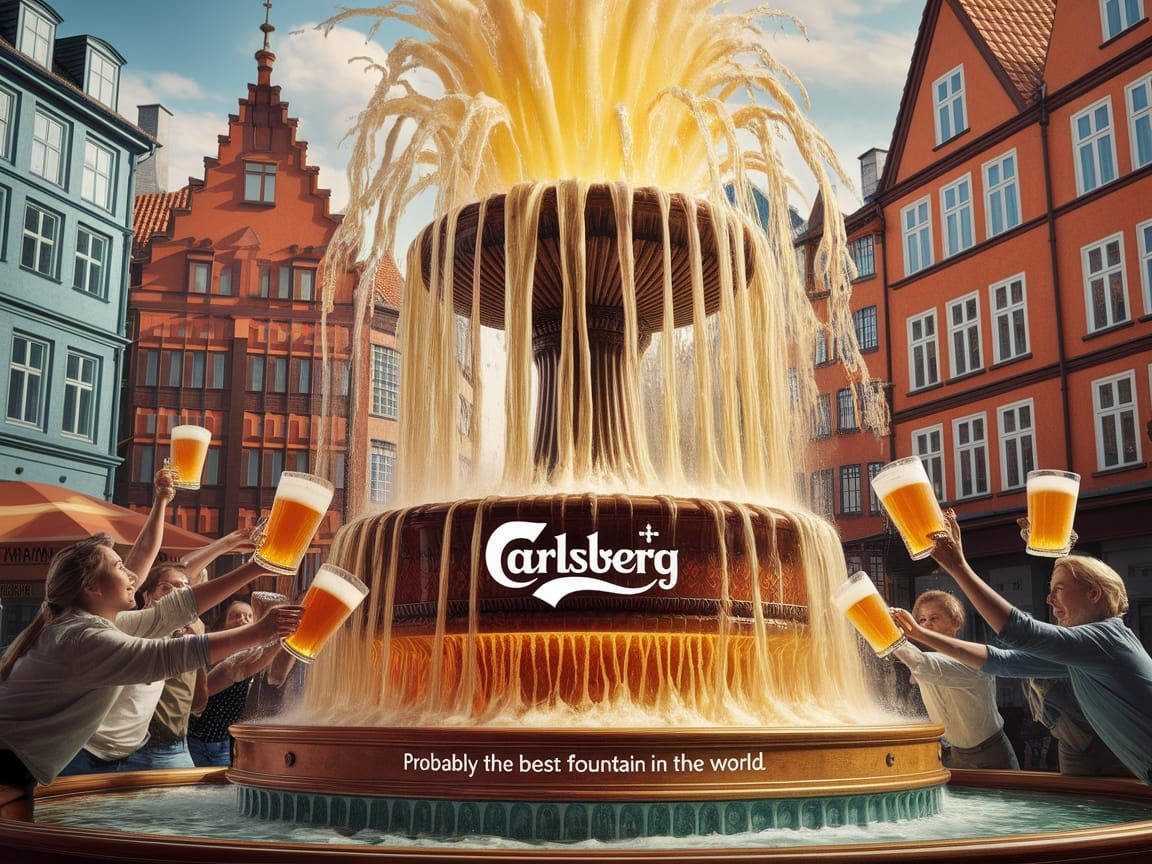 Carlsberg - Probably the best fountain in the world