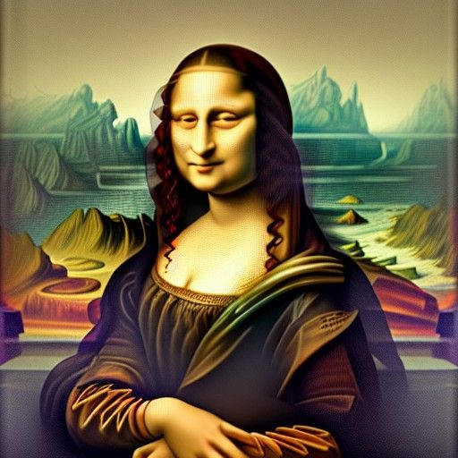 Hyperdetailed Mona Lisa Portrait in Unreal Engine 5