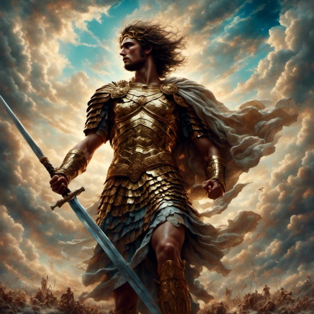 Alexander the Great: A Hyperrealistic Historical Painting