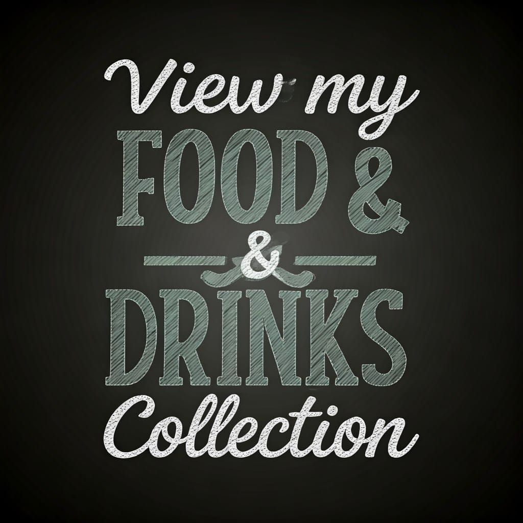 Chalky Text: View My Food & Drinks Collection