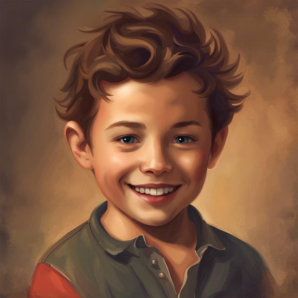 Handsome Boy with a Beautiful Smile