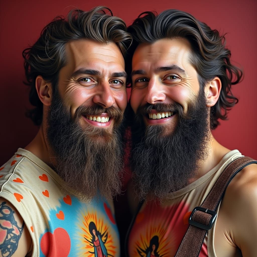 Masculine men in love
