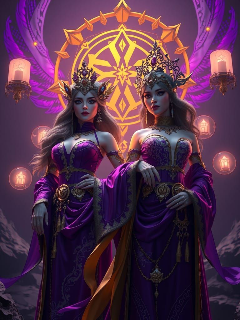 Fantasy Women Celebrate Victory in Lavish Style