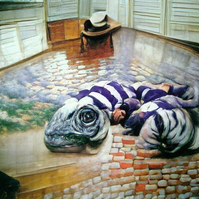 Abstract Dreamscape Generated by AI