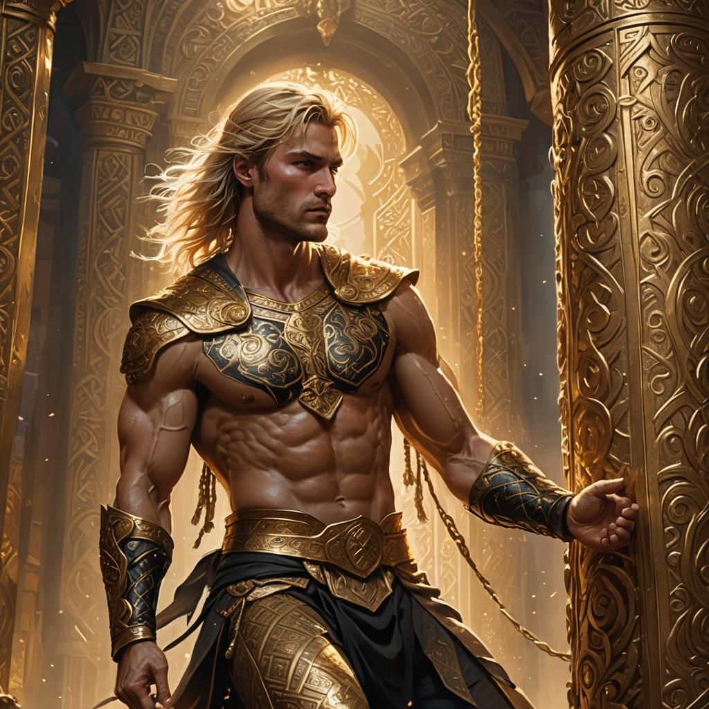 Warrior Prince Bound in Cosmic Astral Realm