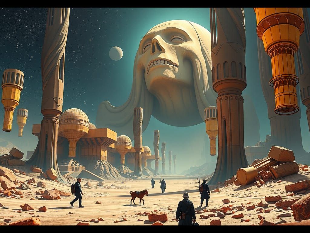 Ancient Science Fiction Visionary Lucian of Samosata in Stun...