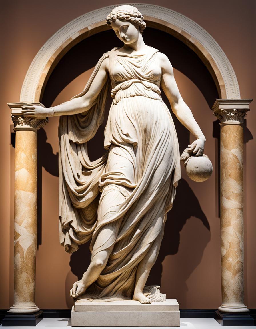 Museum Sculpture of Ancient Venus