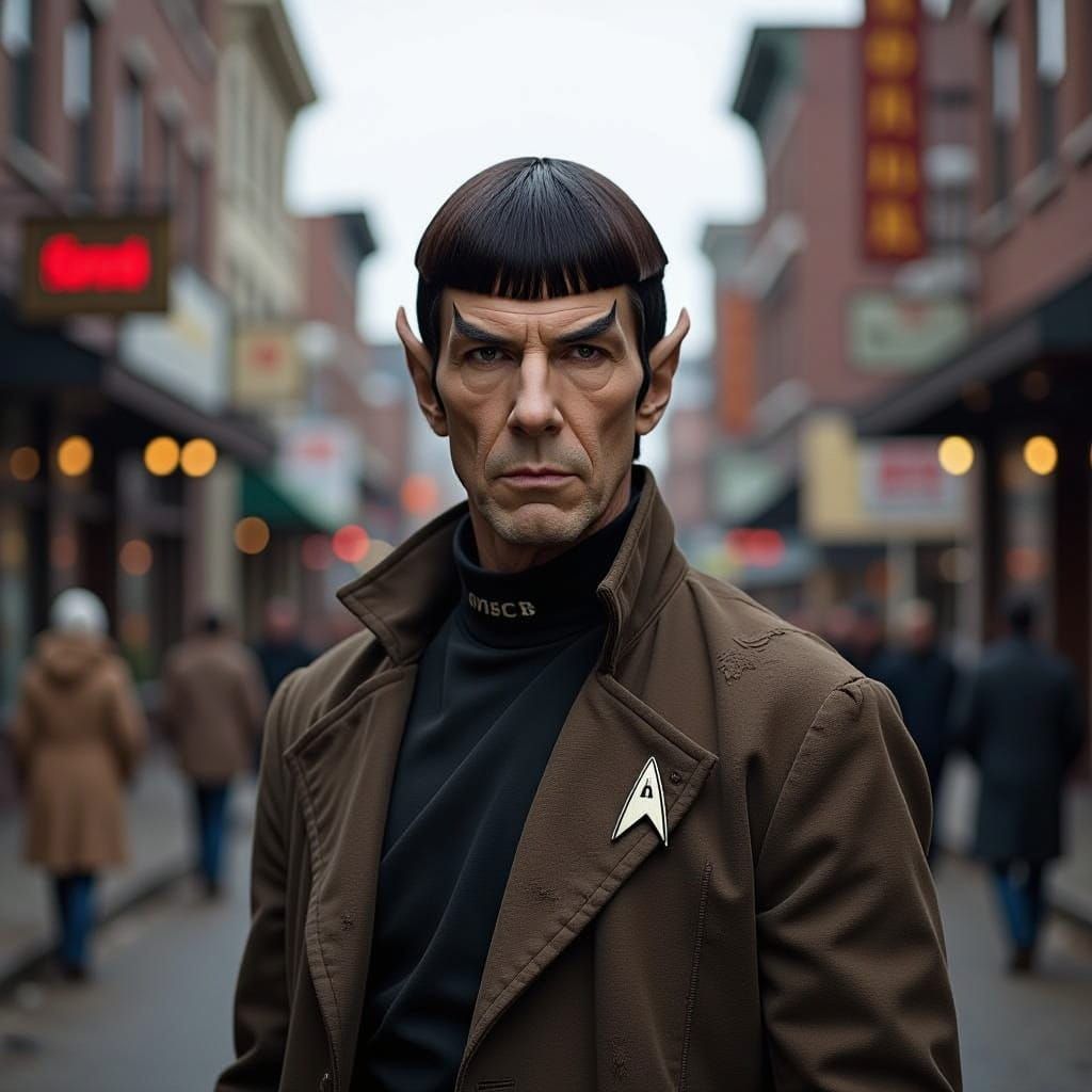 Vulcan Stranger Adrift in 19th-Century Seattle