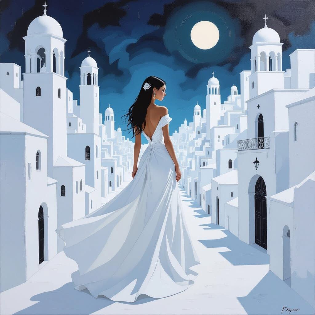 Elena Plisenko in White City Pop Art