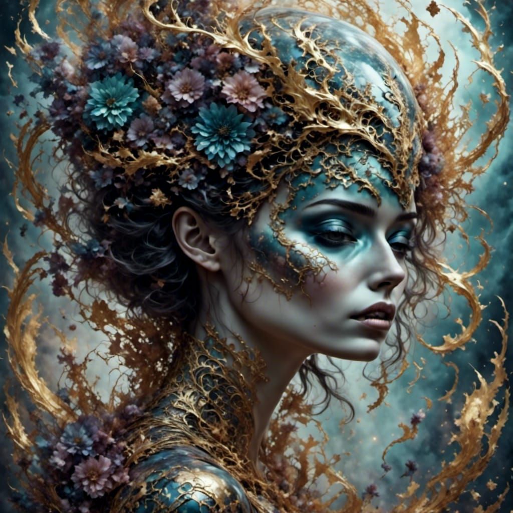 Enticing Woman with Sinister Eyes Undoing Souls