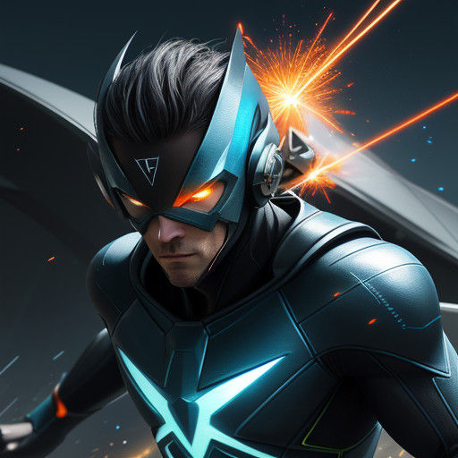 Ethereal Speedster Unveiled in Vibrant Neon Glow