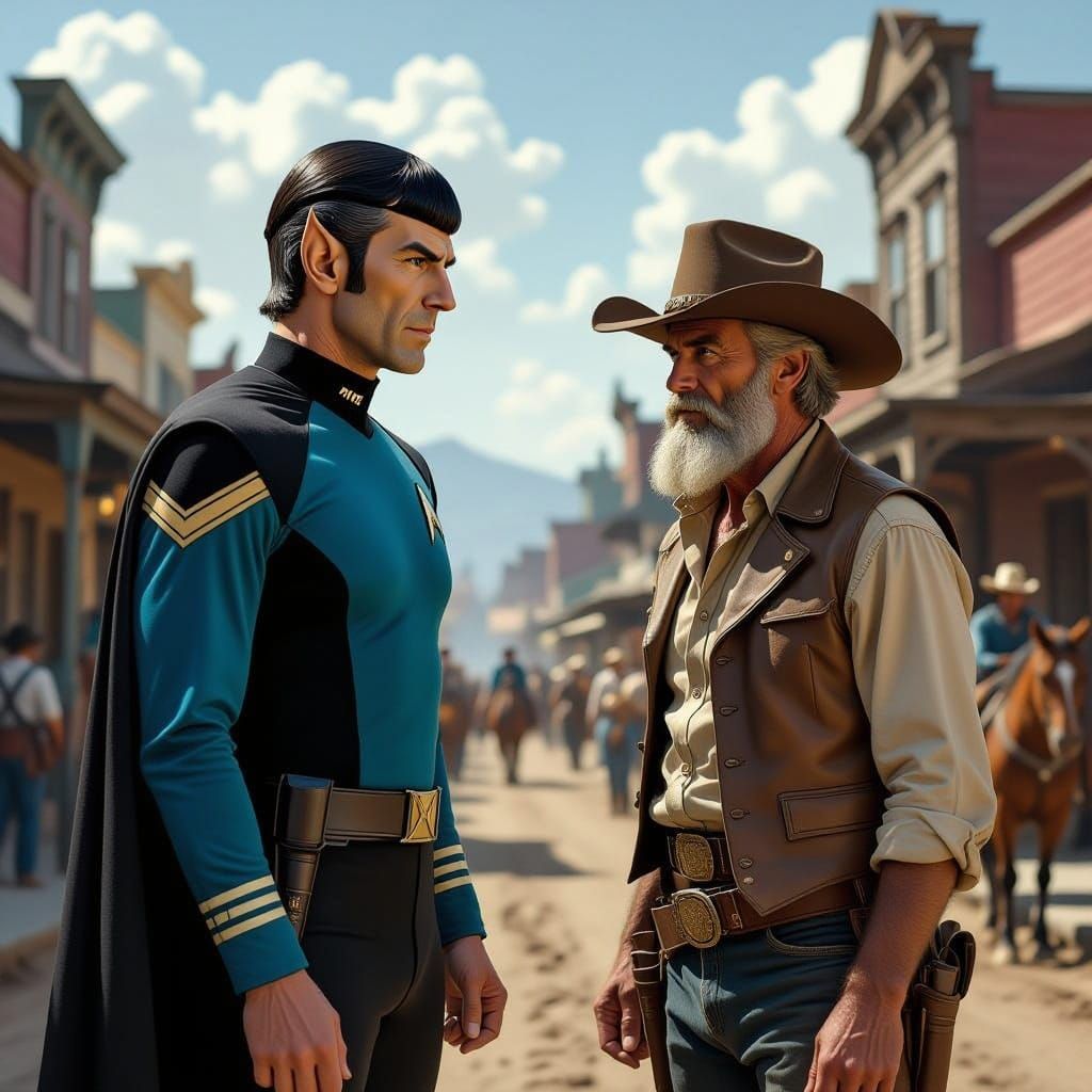 Vulcan in the Wild West: Spock Meets His Human Ancestor